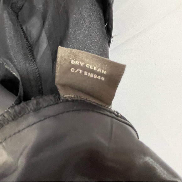 Taylor Nordstrom Black Striped Fit Flare Lined Belted Dress Size 12R Skater NWT - Picture 10 of 10